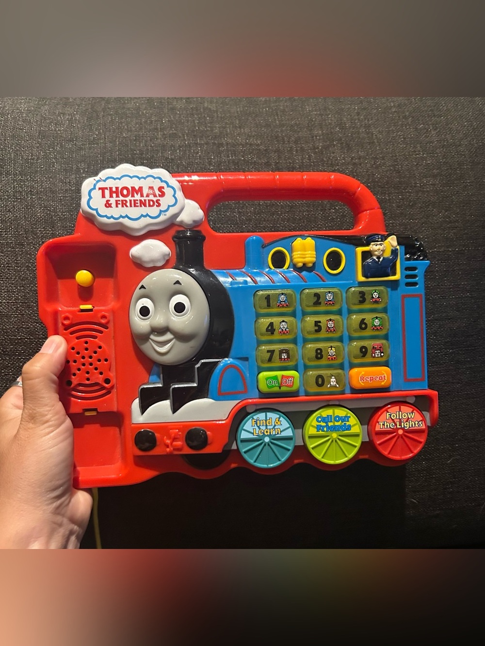Rare VTech Thomas & Friends Calling All Engines Educational Phone Toy Tested